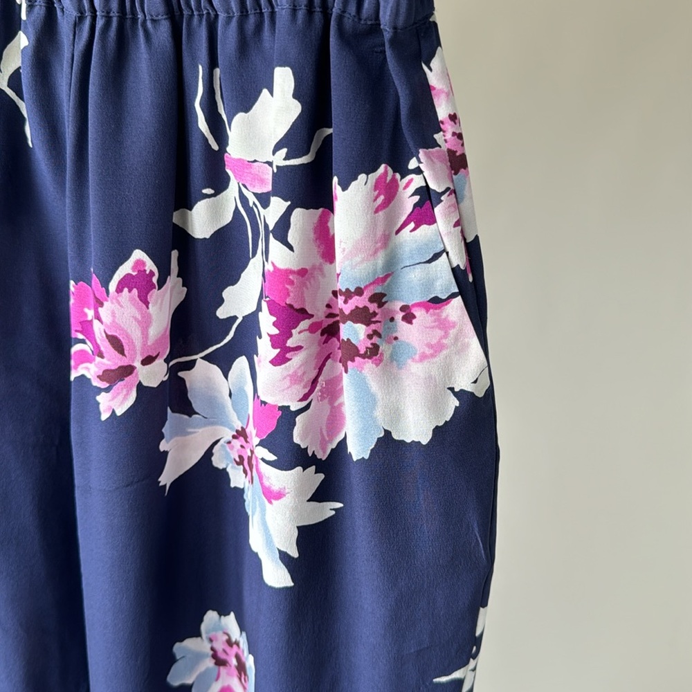 Floral trousers